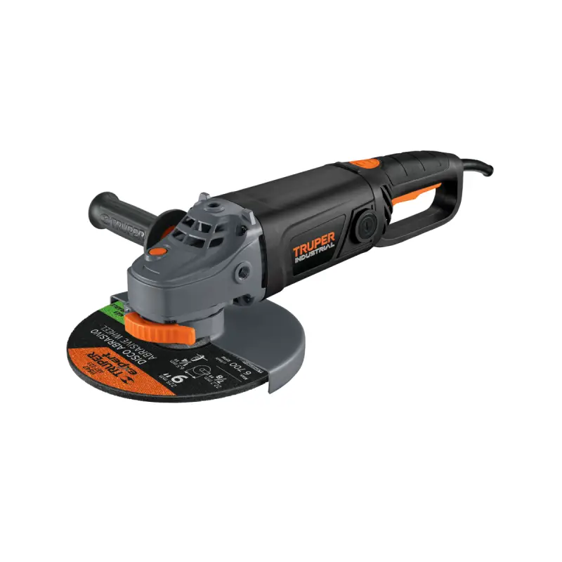 Esmeriladora Angular Truper 2 100 W – 9″ Industrial