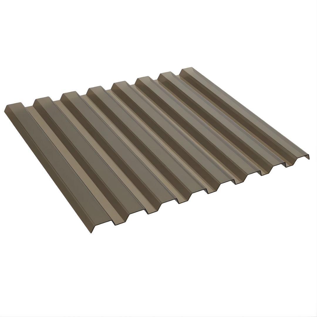 Lámina Troquelada de Policarbonato Bronce