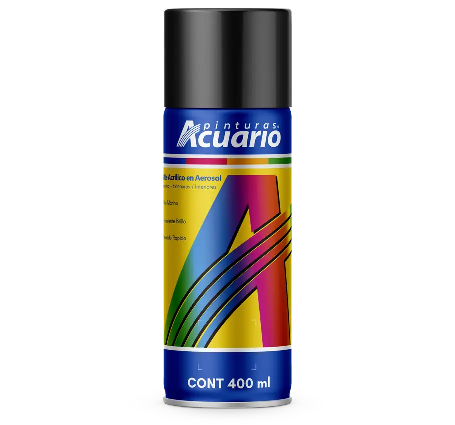 Aerosol Acuario – Esmalte Acrílico Premium de Secado Rápido