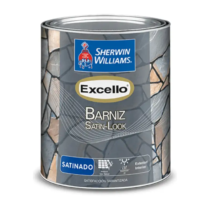 Excello Barniz Satin-Look Sherwin Williams – Protección con Acabado Natural