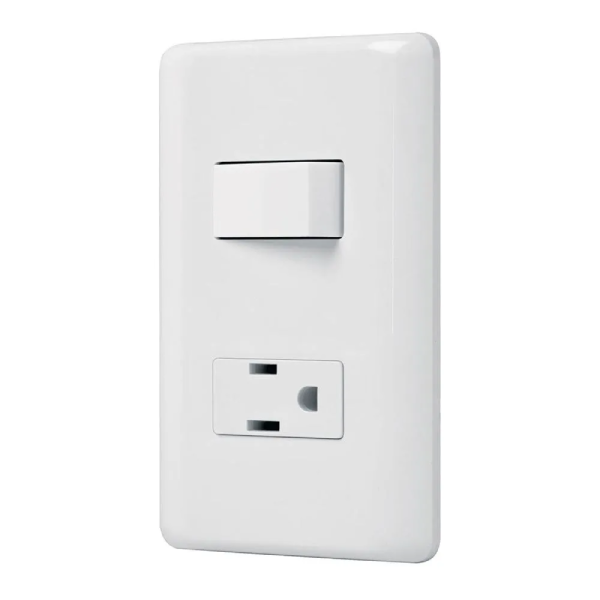 Tomacorriente con interruptor